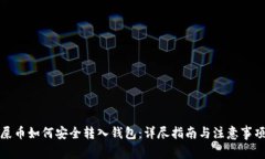 屎币如何安全转入钱包：