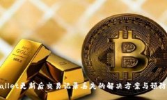 TPWallet更新后交易记录丢失