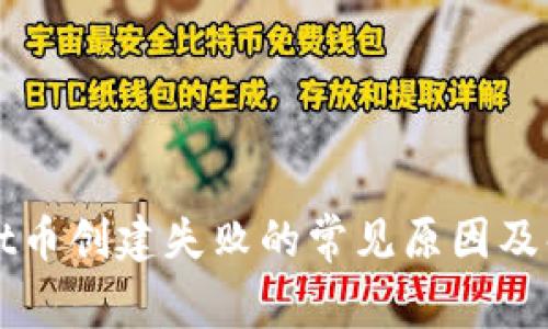 TPWallet币创建失败的常见原因及解决方案