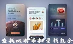 如何高效查找比特币批量