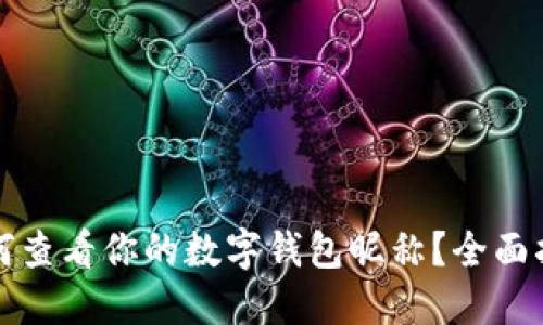 如何查看你的数字钱包昵称？全面指南
