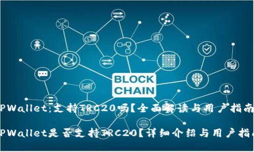 TPWallet：支持TRC20吗？全面解读与用户指南

TPWallet是否支持TRC20？详细介绍与用户指南