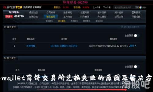 tpwallet薄饼交易所兑换失败的原因及解决方案