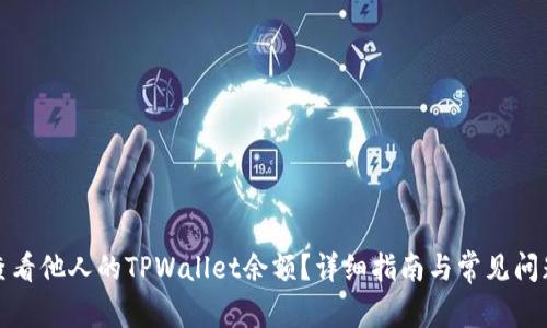 如何查看他人的TPWallet余额？详细指南与常见问题解答