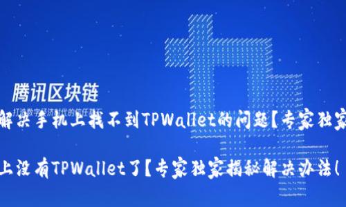 如何解决手机上找不到TPWallet的问题？专家独家揭秘

手机上没有TPWallet了？专家独家揭秘解决办法！