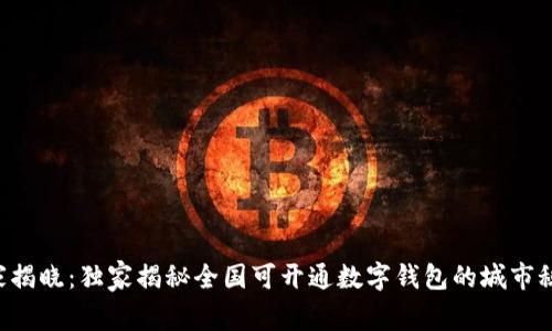 专家揭晓：独家揭秘全国可开通数字钱包的城市秘诀！