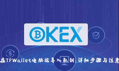 如何在TPWallet电脑端导入私钥：详细步骤与注意事项