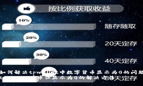 如何解决tpwallet中数字货币显示为0的问题
tpwallet有币但显示为0的解决方法